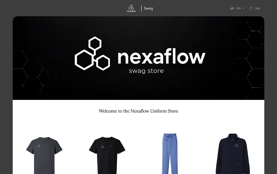 The Healthcare Uniform Shop storefront