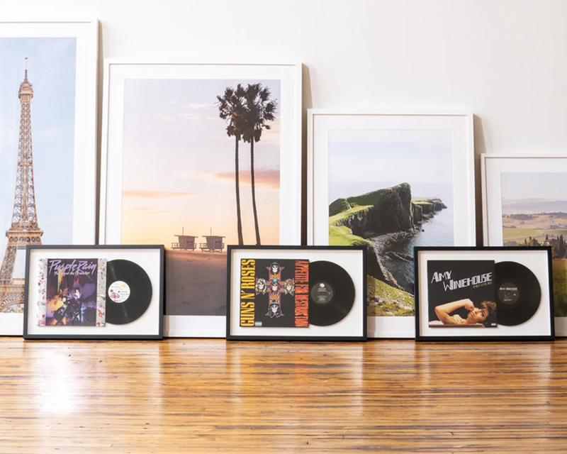 Framed Vinyl Records