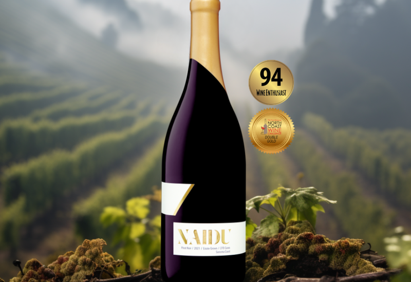 Naidu 2021 Estate Pinot Noir