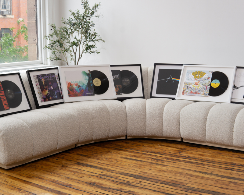 Framed Vinyl Records