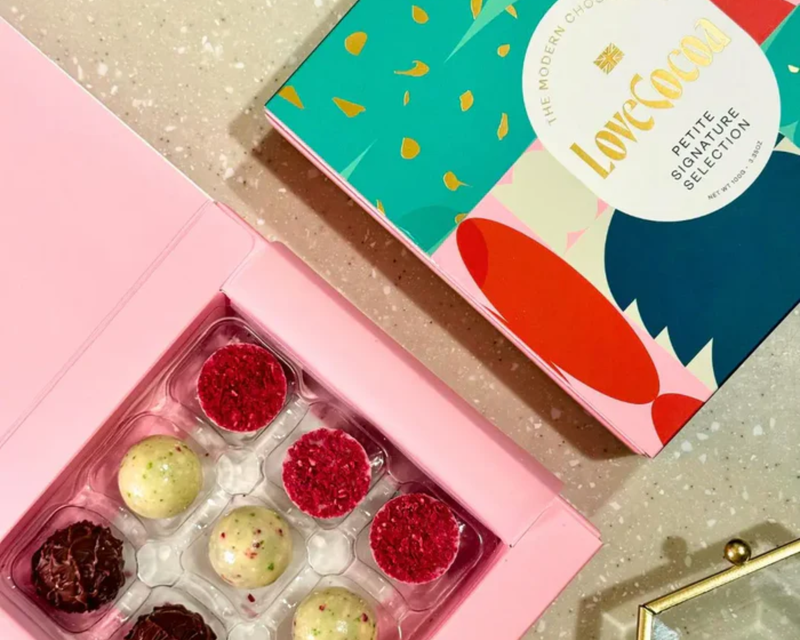 Petite Chocolate Truffle Box