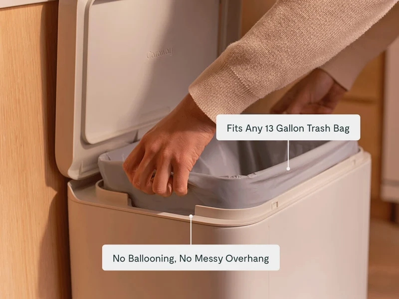 45L Slim Step Trash Can