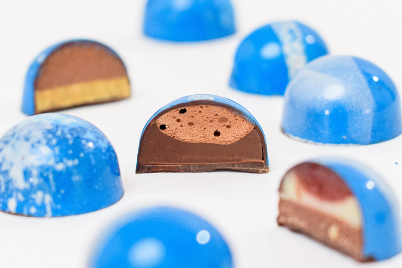 Hanukkah Chocolate Jewels, 6 pieces