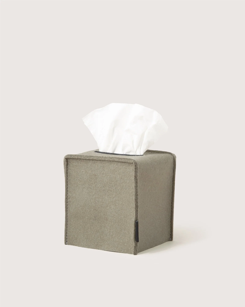Merino Wool Small Tissue Box Cover
