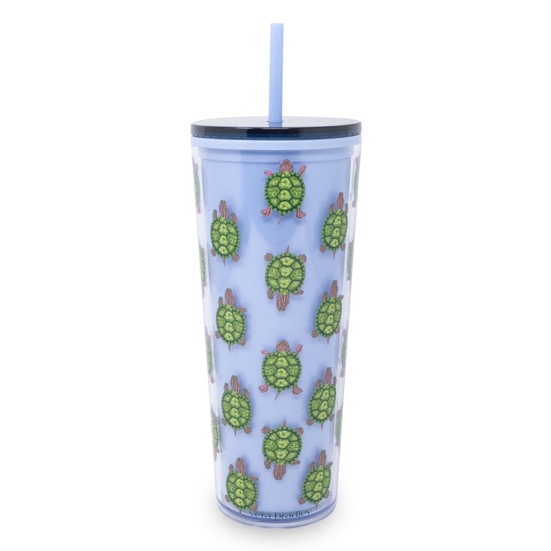 Double Wall Tumbler with Straw