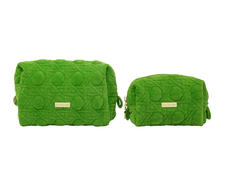 Velvet Travel Pouch Set
