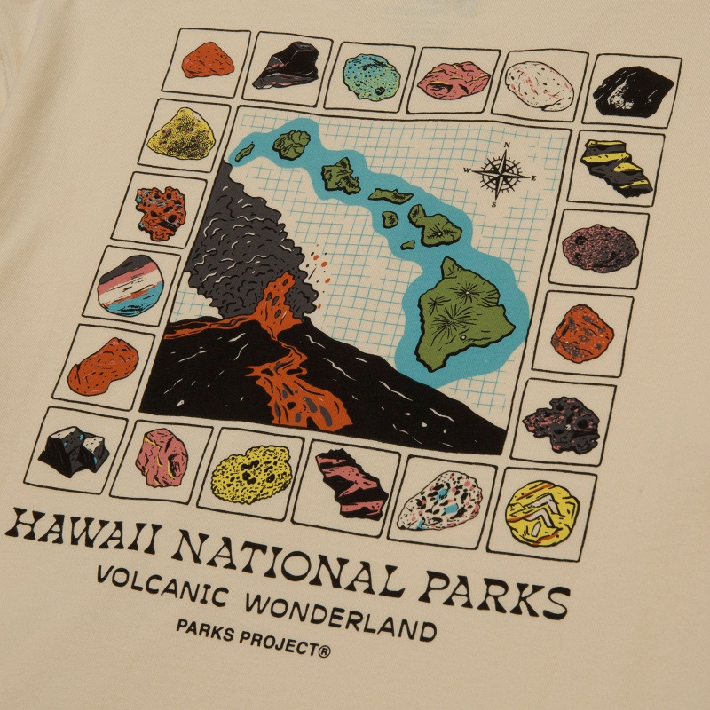 Hawaii National Parks Pocket Tee