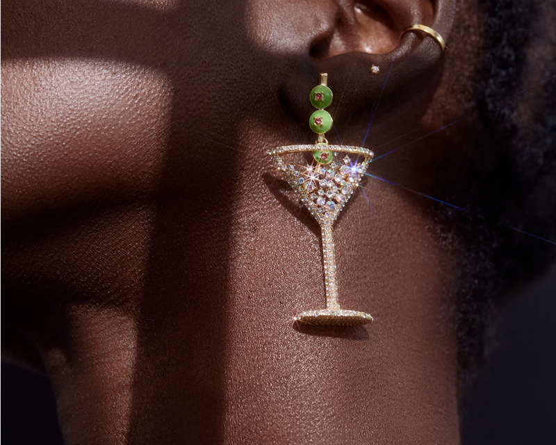 Martini Earrings