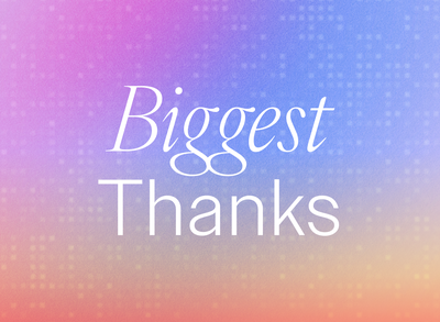 A Thank You Gift of Choice