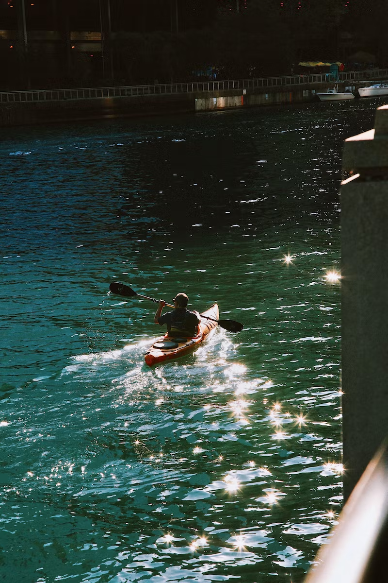 Sunset Kayak Tour for Two, Chicago, IL