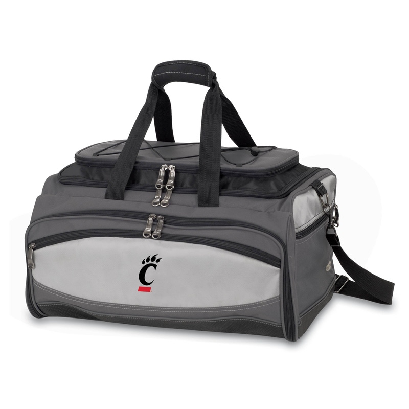 NCAA Portable Charcoal Grill & Cooler Tote