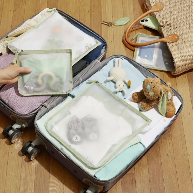 Reusable Travel Organization Kit