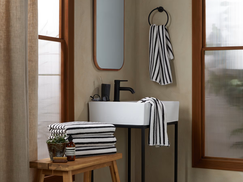 Organic Resort Stripe Towel
