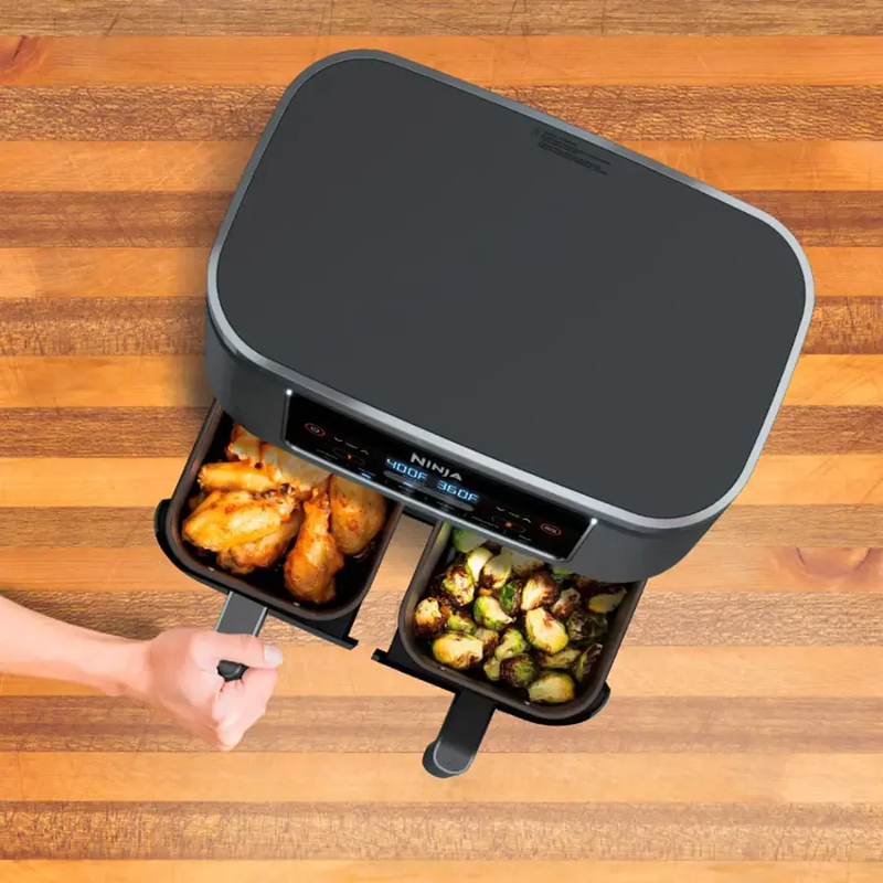 Foodi 6-in-1 8QT 2 Basket Air Fryer with DualZone Technology