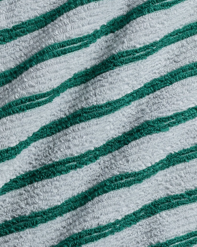 Organic Resort Stripe Bath Towel