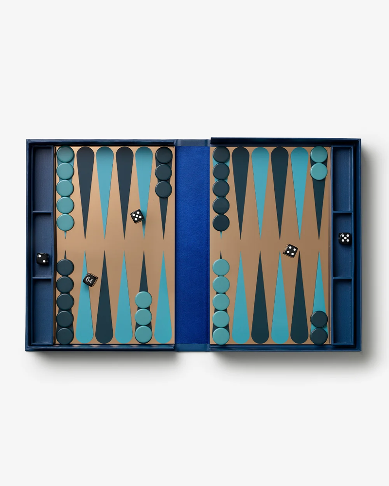 Art of Backgammon Mirror Set