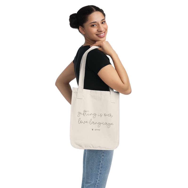 Gifting is Our Love Language Tote