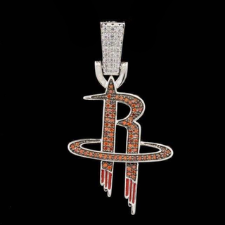 Houston Rockets In White Gold