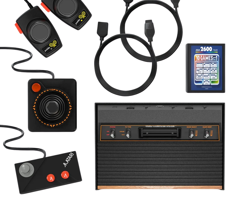 Atari 2600 Console & Controller Mega Bundle