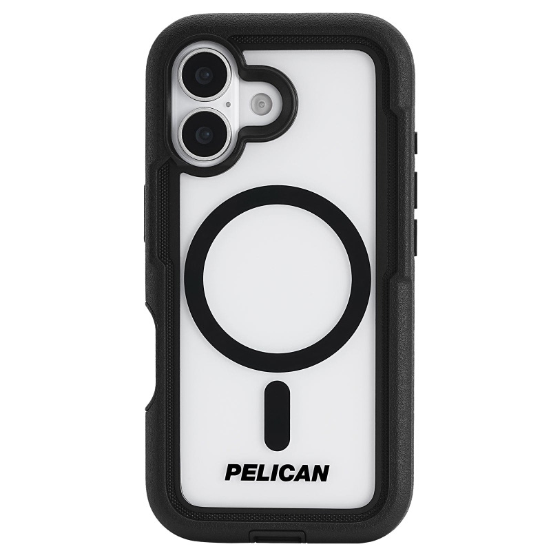 Voyager Clear & Black MagSafe iPhone Case