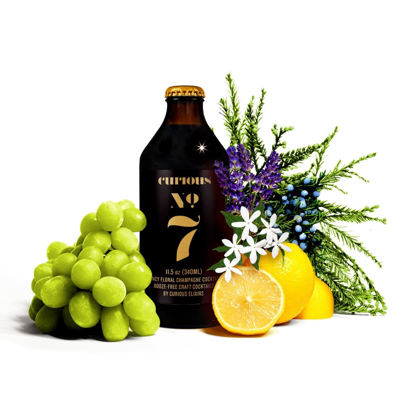 Curious Elixirs Non-Alcoholic Cocktail 12-Pack