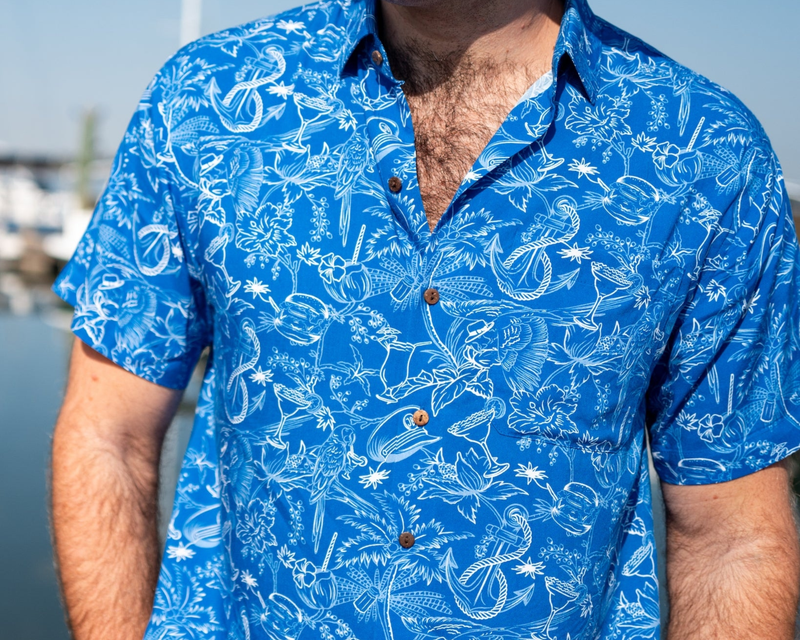 The Ode to Jimmy Margaritaville Short Sleeve Shirt
