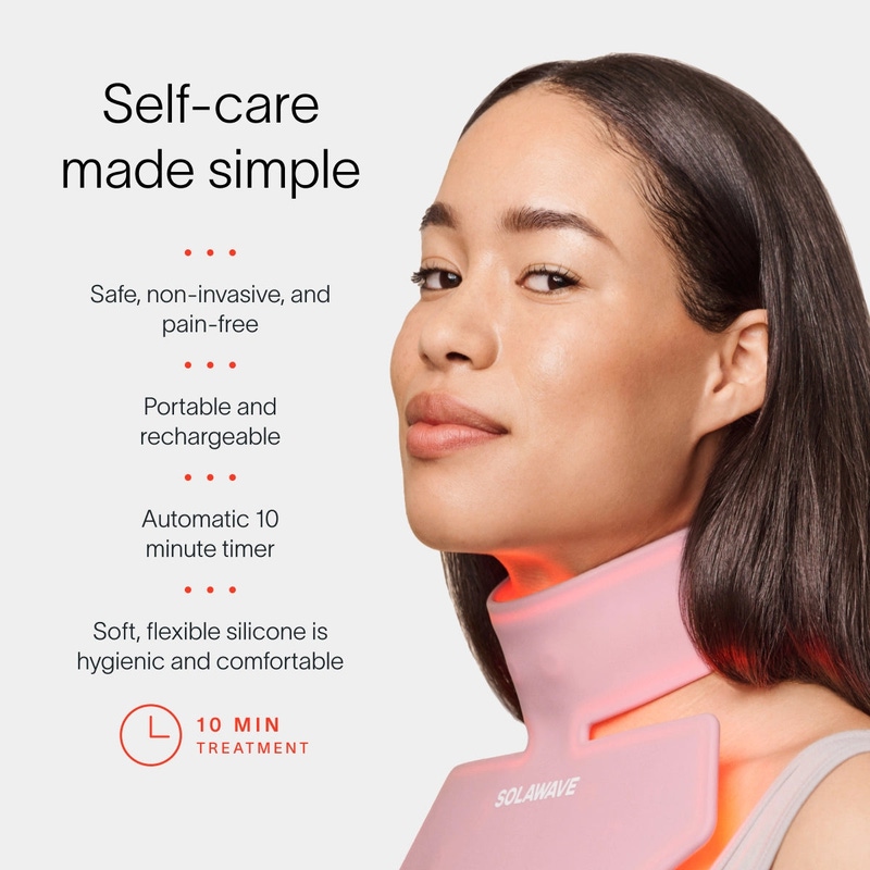 Neck & Chest LED Mask with LightBoost Cream Kit