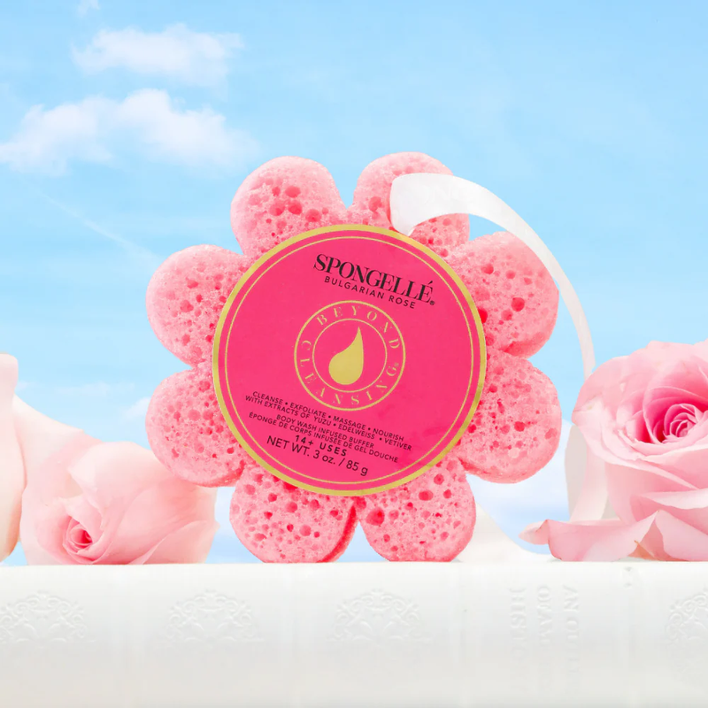 Wild Flower Body Wash Infused Sponge