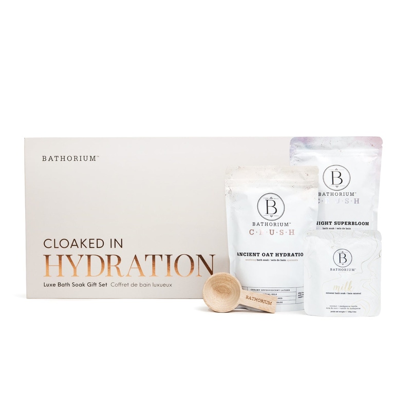 Cloaked in Hydration Luxe Bath Soak Gift Set