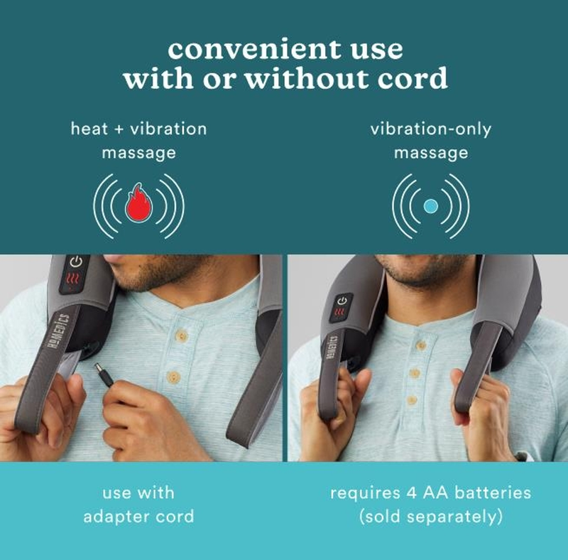 Pro Therapy Vibration Neck Massager with Heat