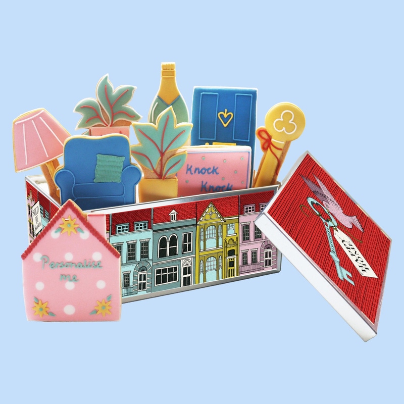 New Home Biscuit Tin