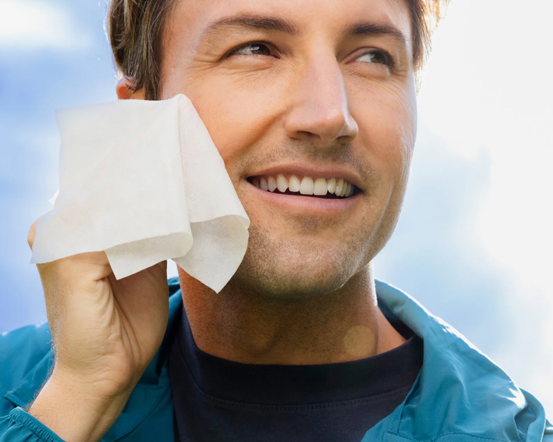 Essential Face Wipes, 20 Count