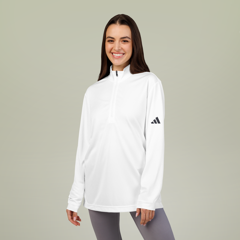 adidas® Quarter-Zip Pullover (Embroidery)