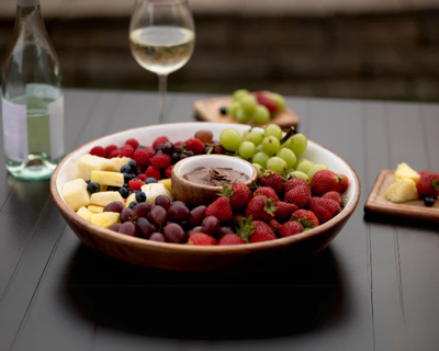 Chip and Dip Serving Bowl