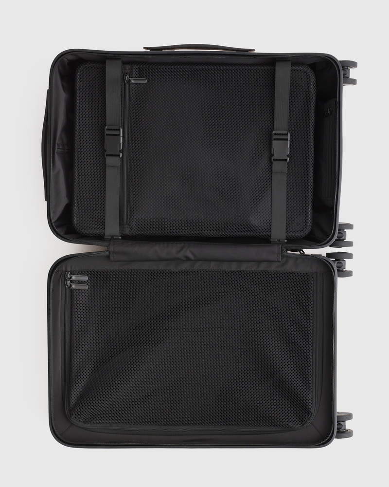 Front Pocket Carry On Hard Shell Suitcase 21"