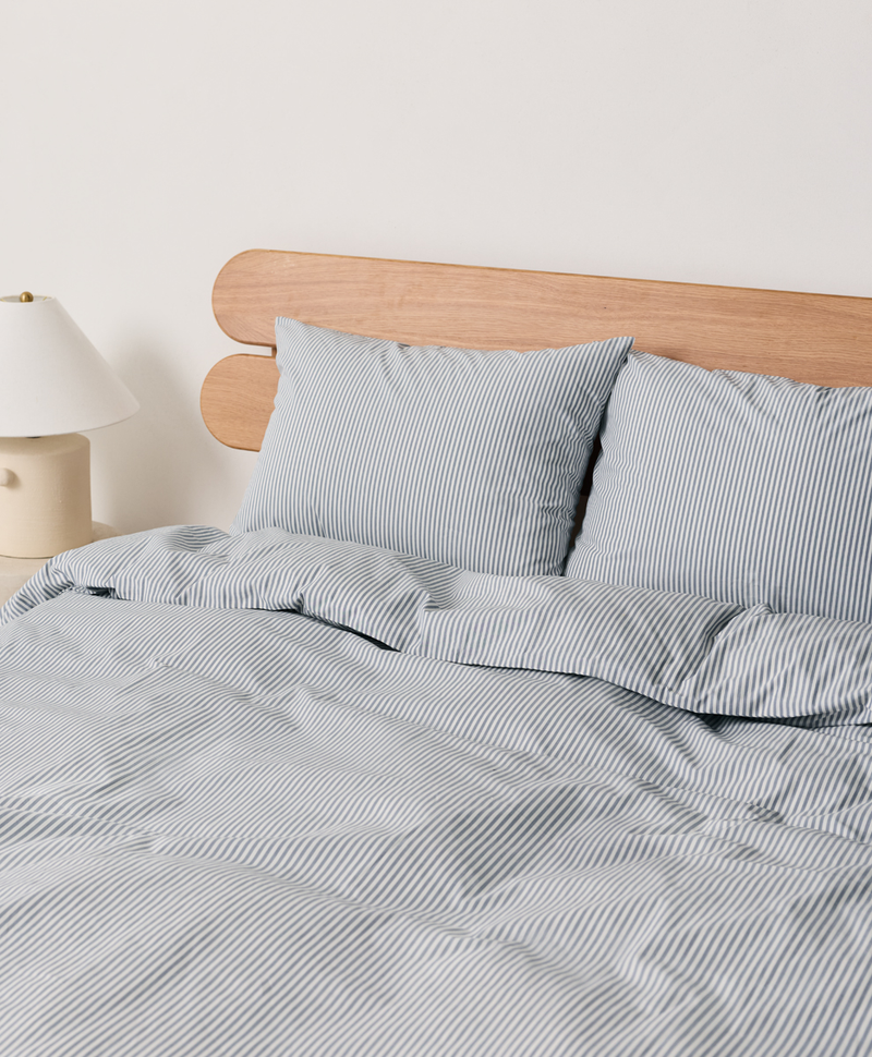Organic Cool-Air Percale Duvet Cover, King