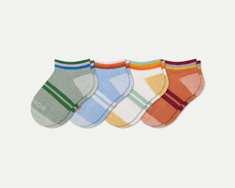 Toddler Lightweight Ankle Sock 4-Pack
