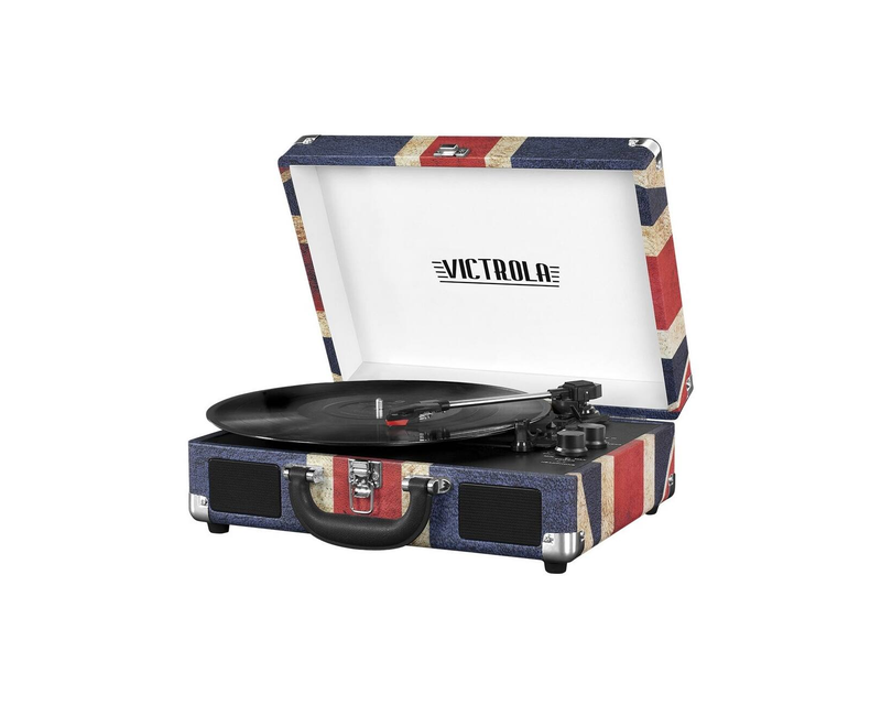 Bluetooth Suitcase Stereo Turntable
