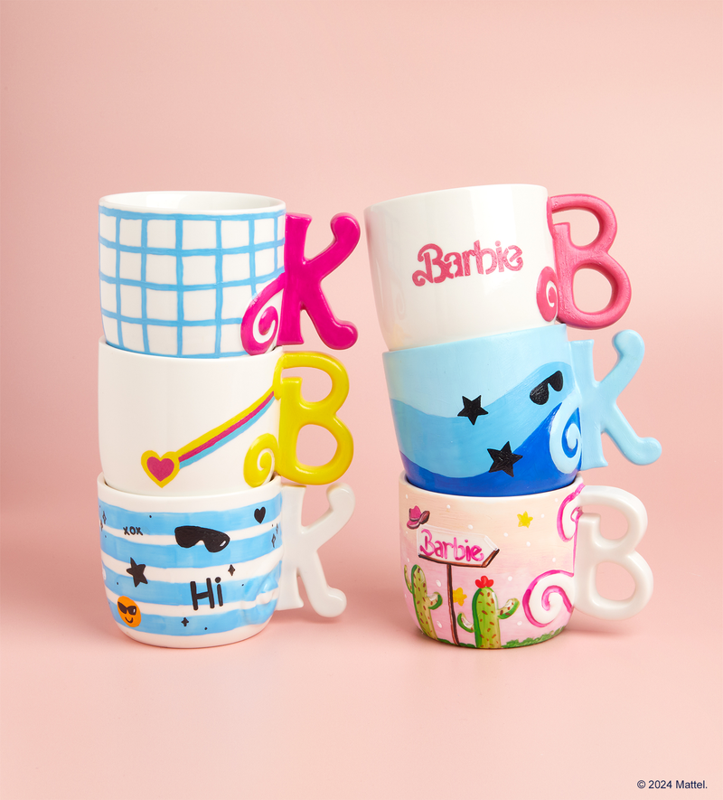 Barbie x Pott'd Paintable Mug Set