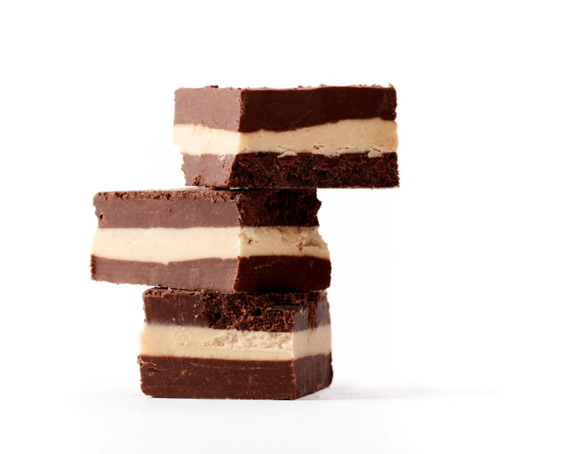 Dark Chocolate and Peanut Butter Squares
