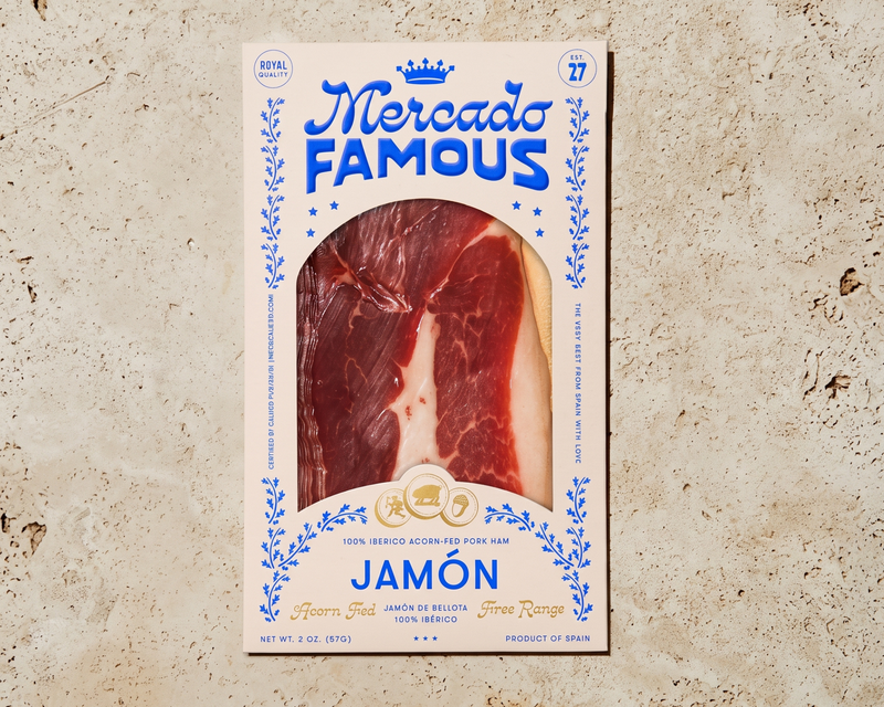 Jamón 100% Iberico Acorn Fed Ham, 2oz Package