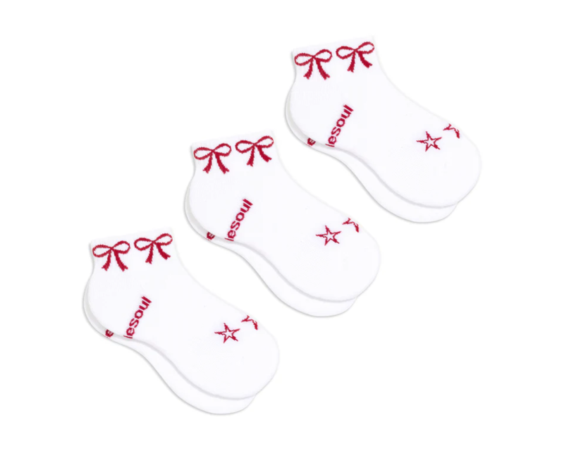 Holly Quarter Sock 3-Pack