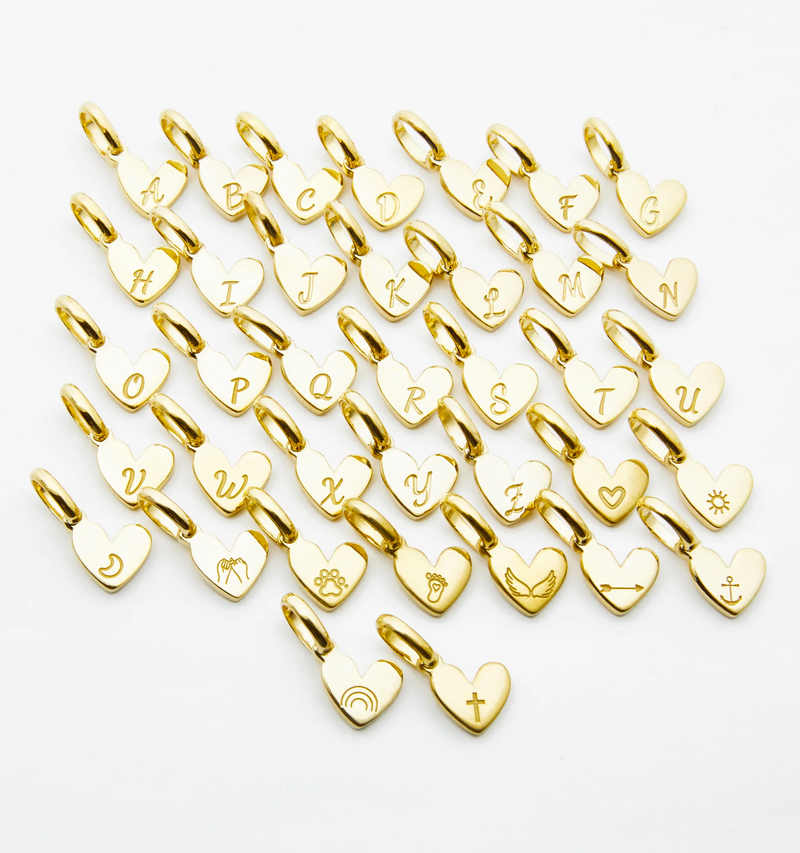 Mother of Pearl Initial Necklace