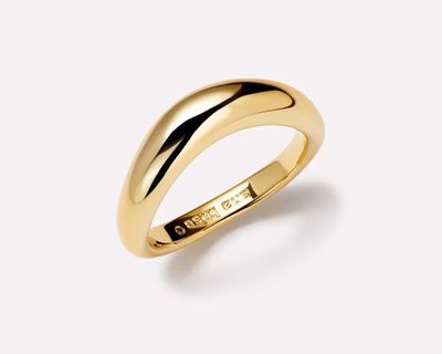 Stevie Gold Band Ring