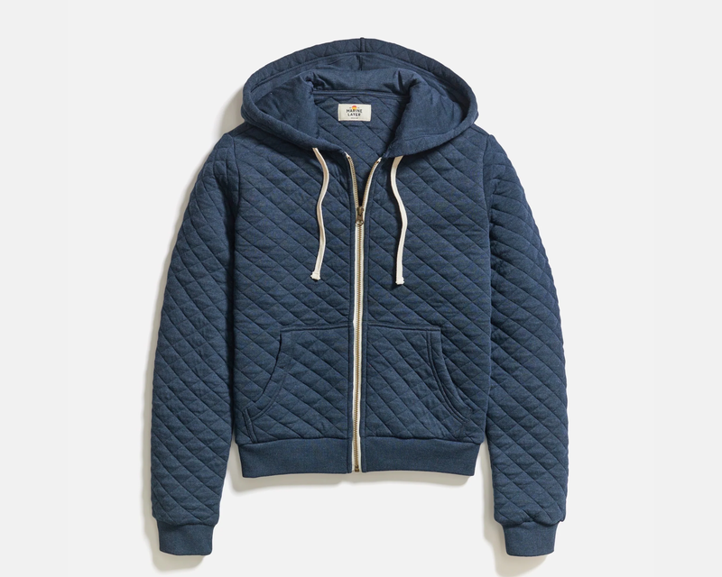 Women's Corbet Quilted Full Zip Hoodie