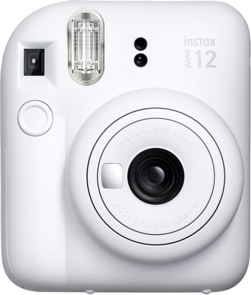 INSTAX Mini 12 Instant Film Camera | White