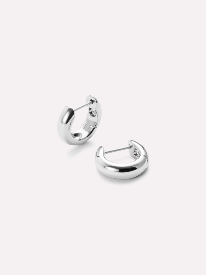 Giulia Small Bold Huggie Hoops