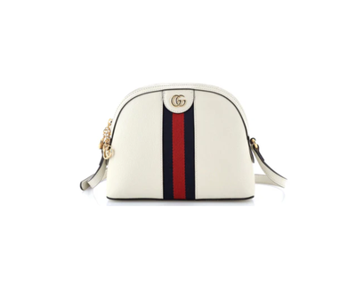 Ophidia Small Leather Shoulder Bag