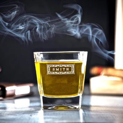 Personalized Whiskey Glass Set