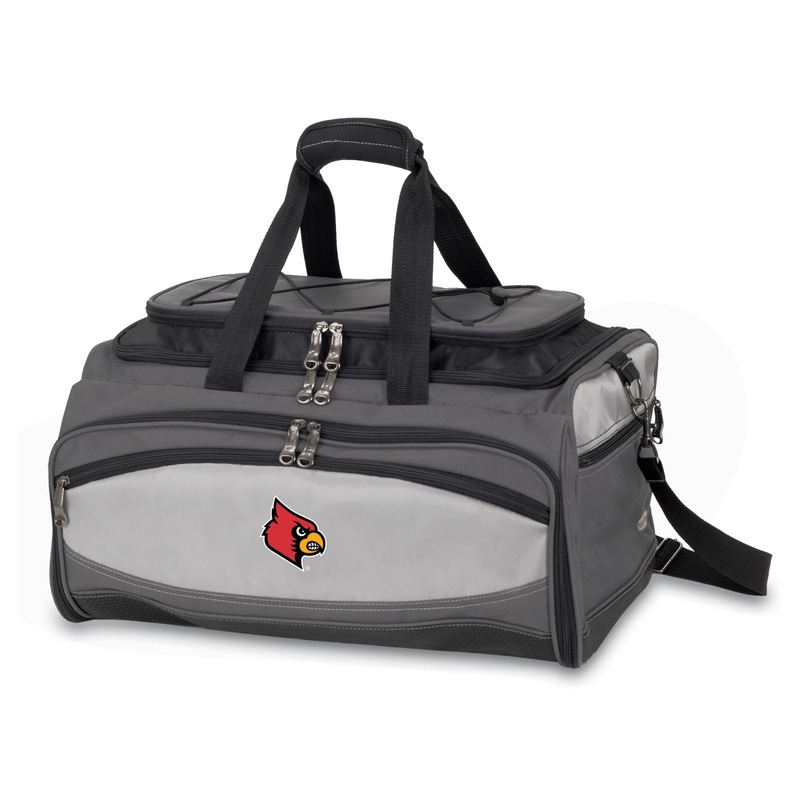 NCAA Portable Charcoal Grill & Cooler Tote